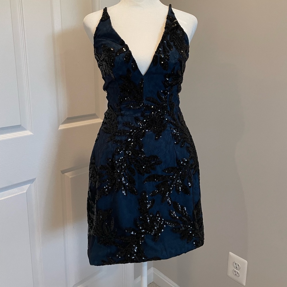 Dress the Population Mini Dress